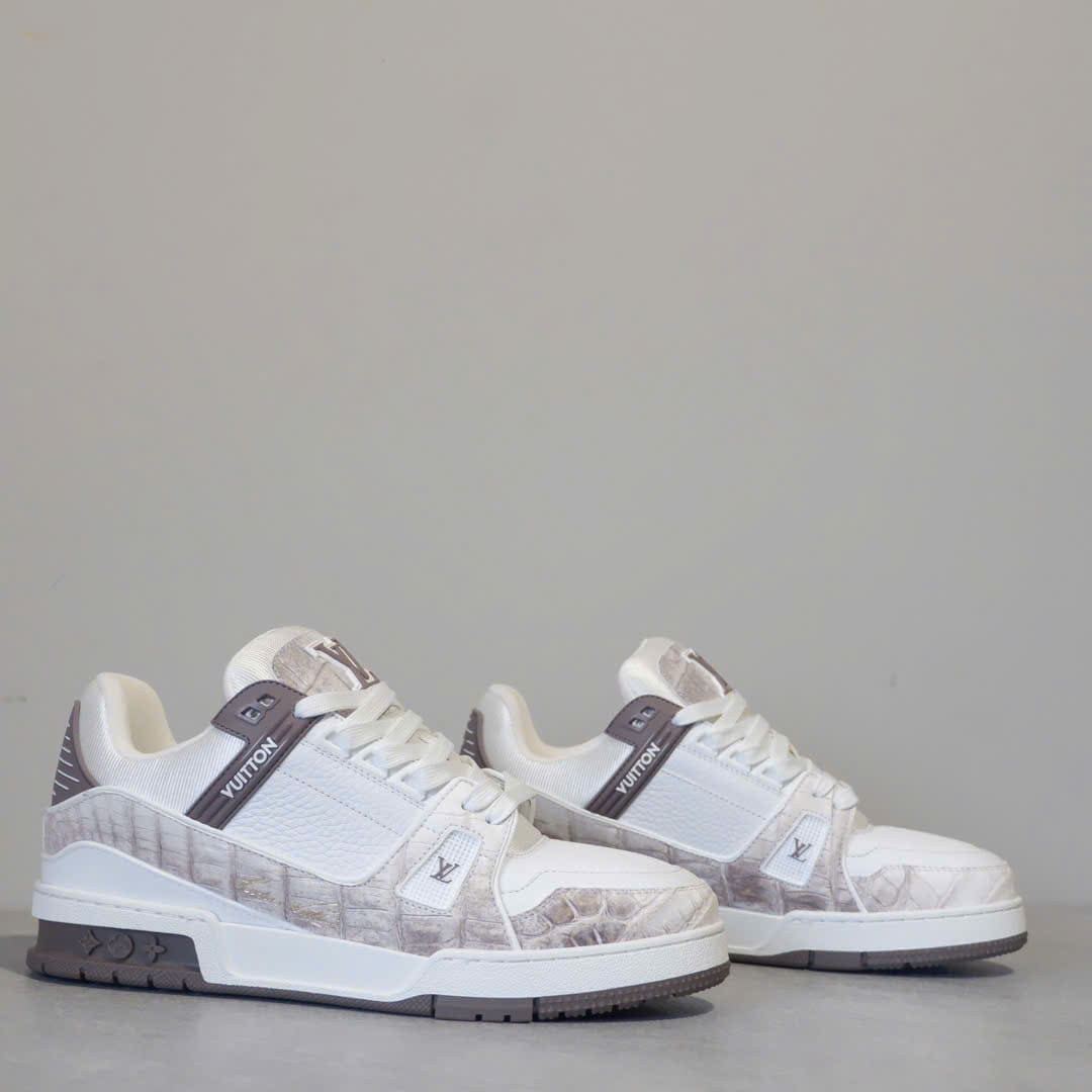 GIÀY LOUIS VUITTON TRAINER HIMALAYA CROCODILE HIGH TOP QUALITY SHOES AAA(LIÊN HỆ ĐỂ ĐƯỢC GIÁ TỐT NHẤT)