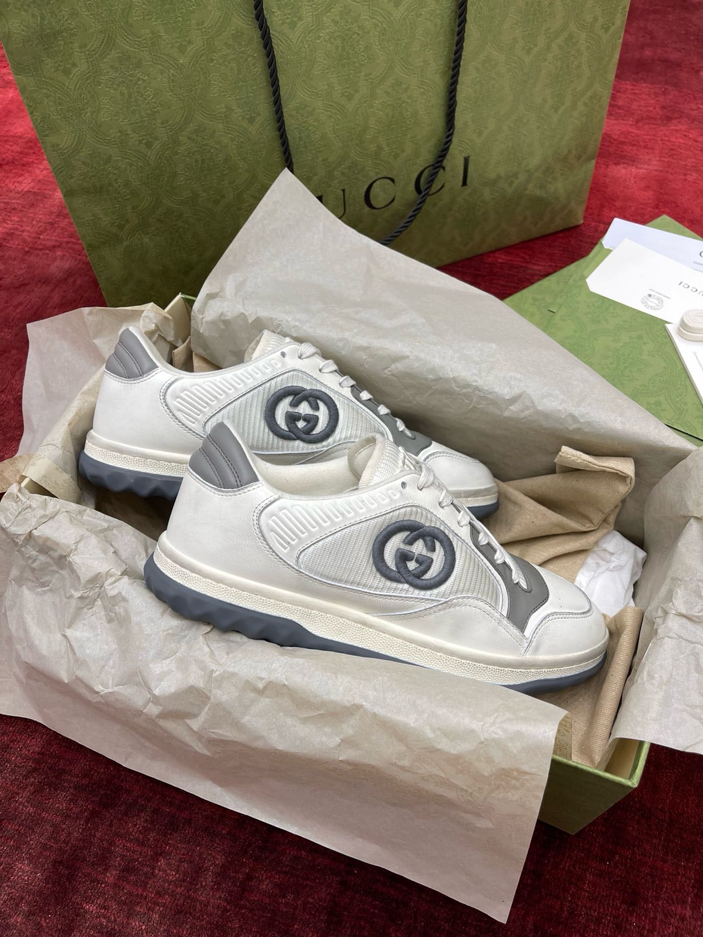 GIÀY GUCCI MAC80 SNEAKER UNISEX HIGH TOP QUALITY SHOES AAA
