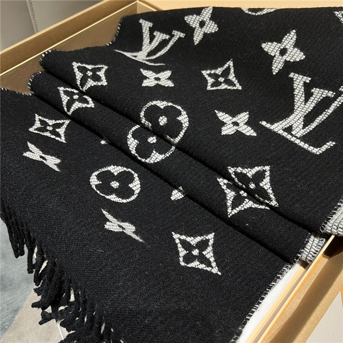 KHĂN Louis Vuitton LV Cashmere scarf