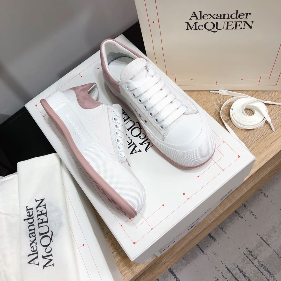 GIÀY ALEXANDER MCQUEEN SNEAKERS SHOES AAA UNISEX NAM VÀ NỮ DA BÊ HẢO HẠNG