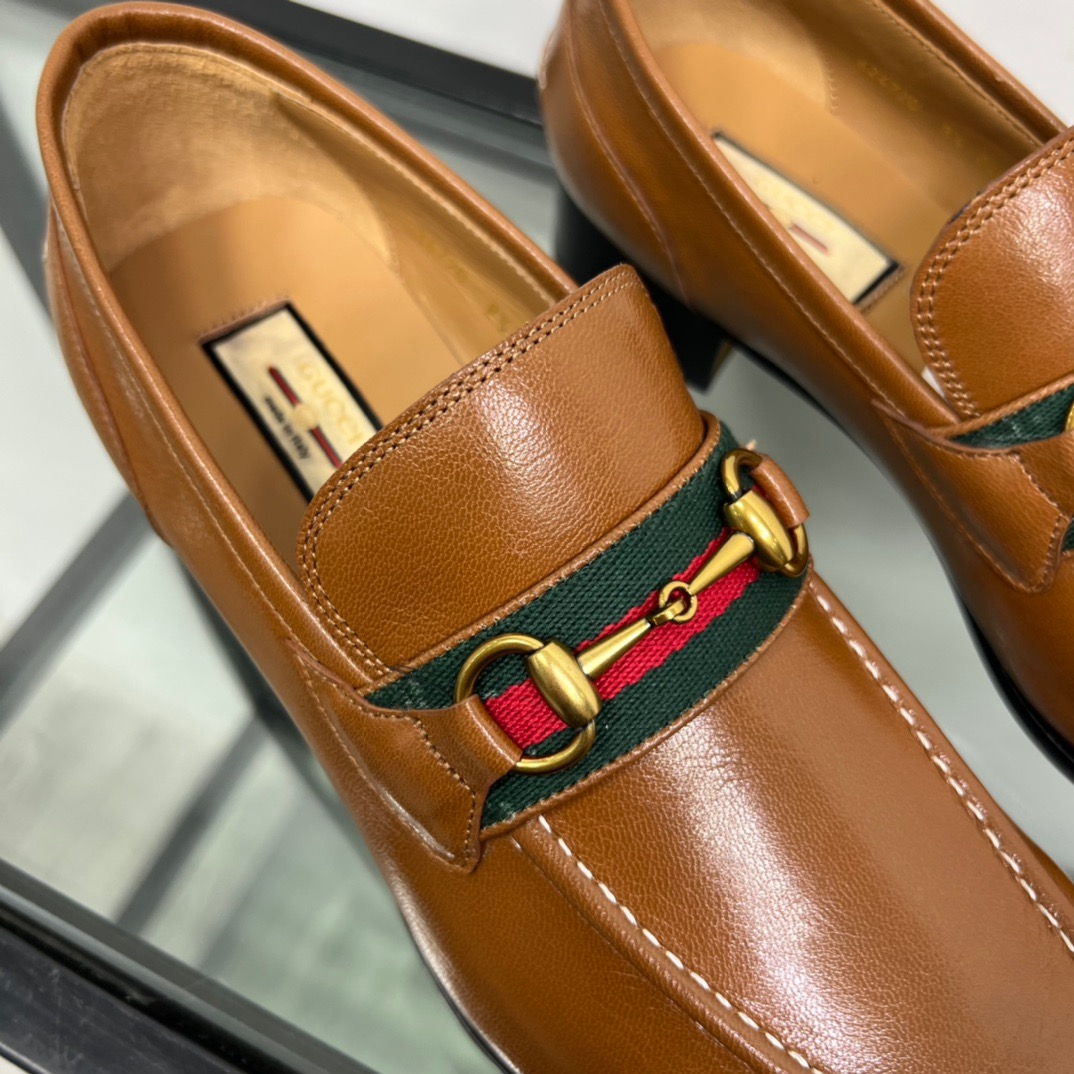 GIÀY GUCCI GG HORSEBIT LOGO LOAFER SHOES