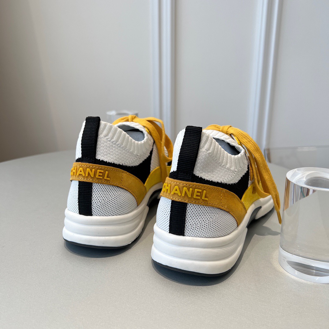 GIÀY CHANEL CC LOGO SNEAKERS shoes