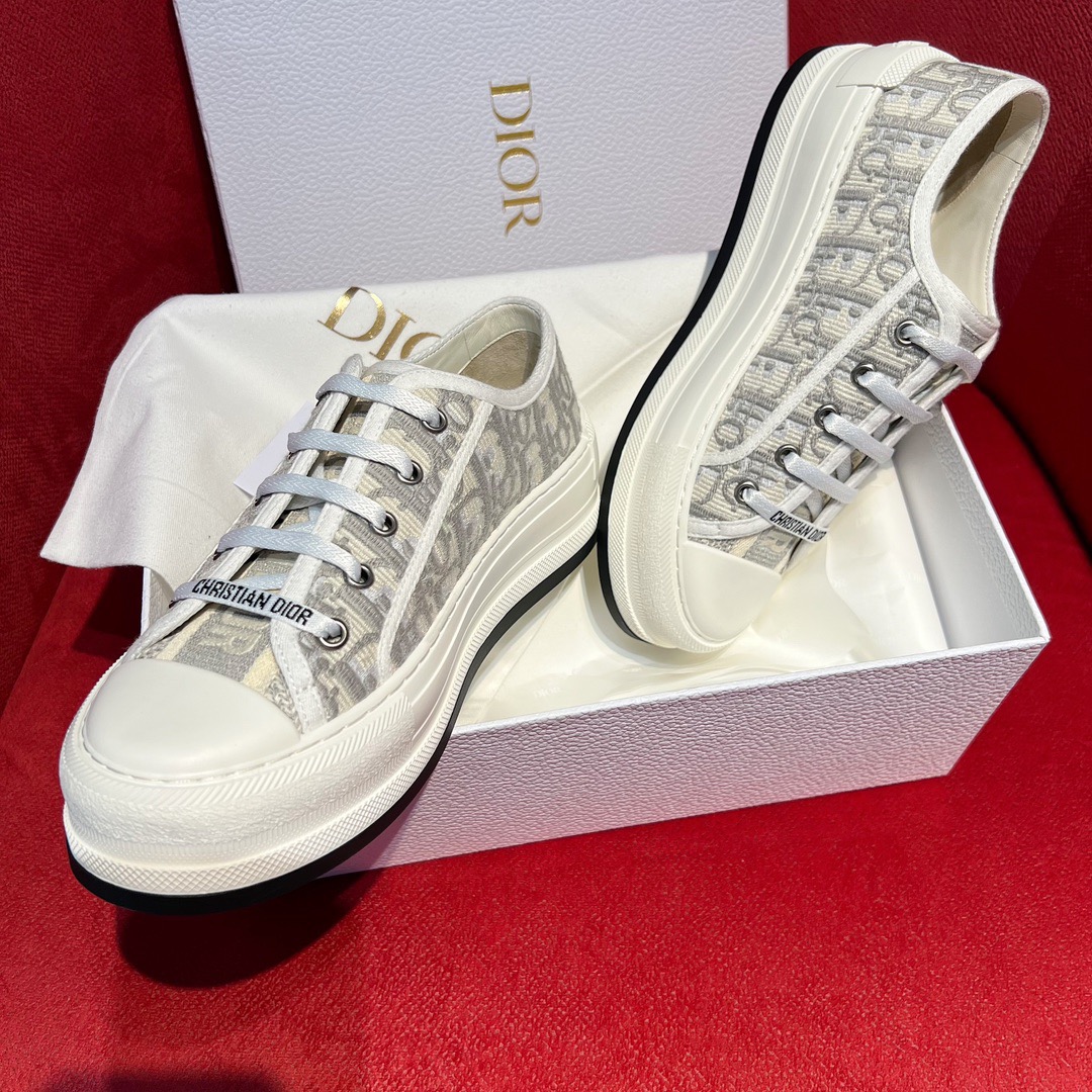 GIÀY Christian Dior Walk'N 23 Oblique White