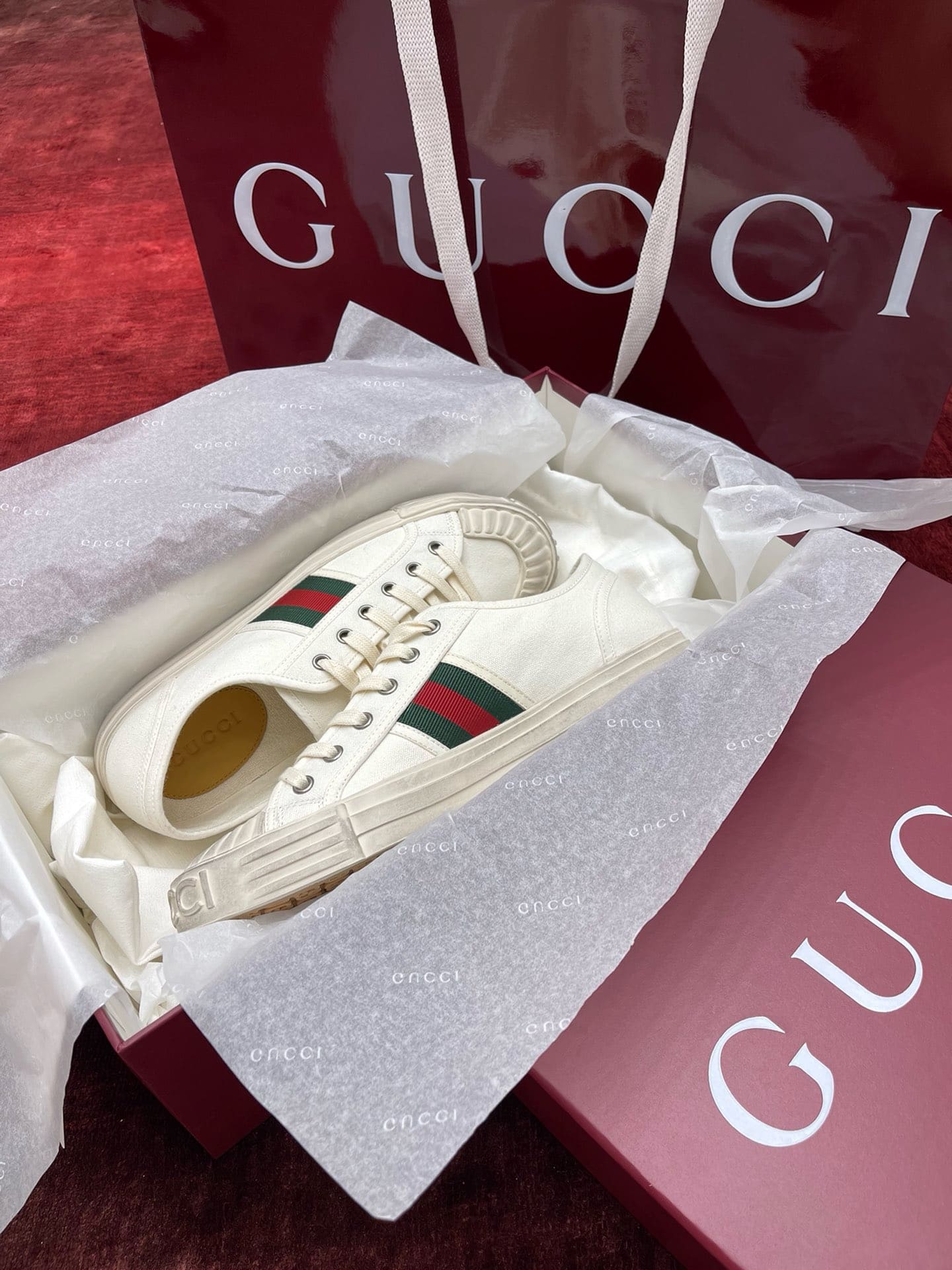 GIÀY GUCCI GG SNEAKER UNISEX HIGH TOP QUALITY SHOES AAA