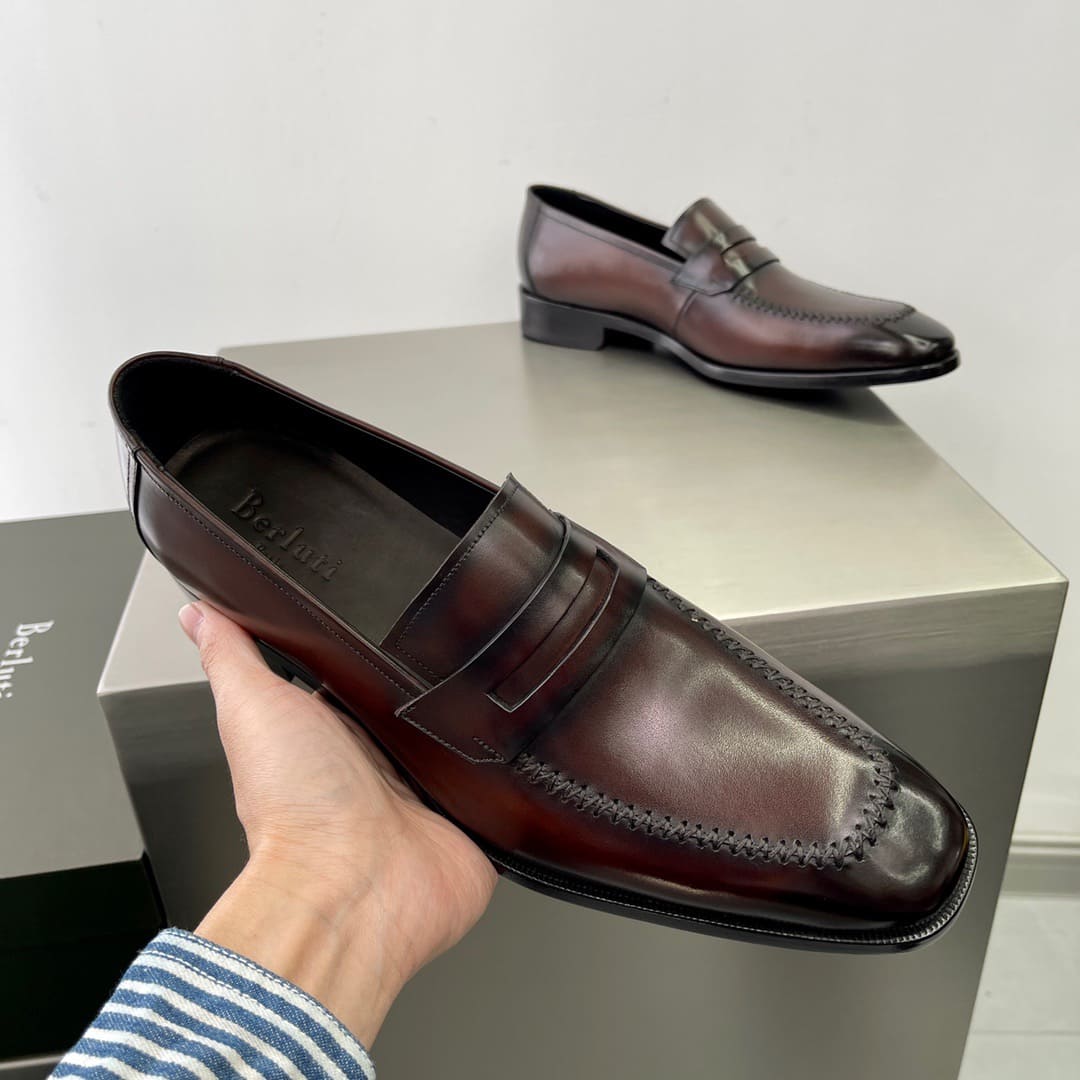 GIÀY BERLUTI LOAFER TOP QUALITY SHOES AAA