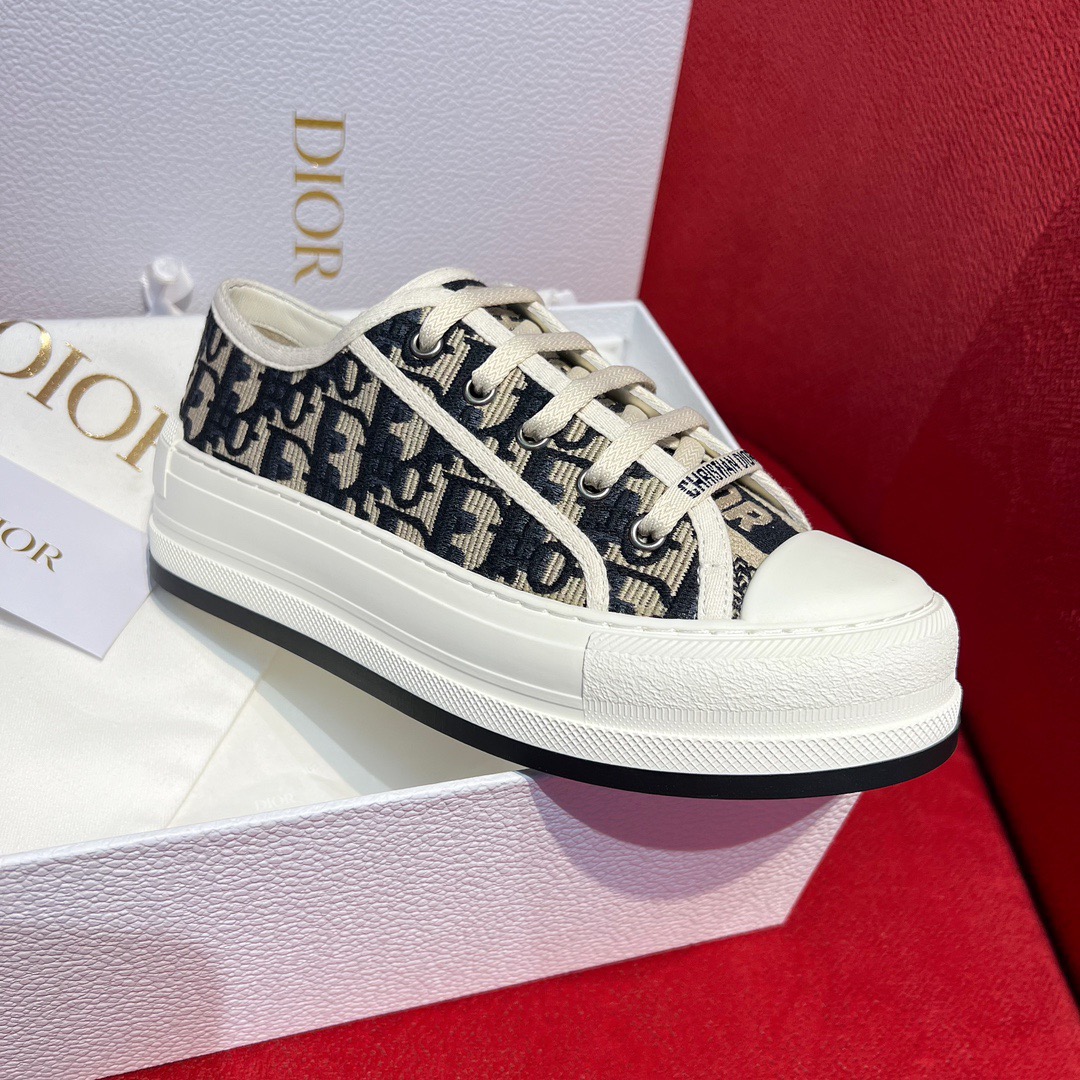 GIÀY Christian Dior Walk'N 23 Oblique Black