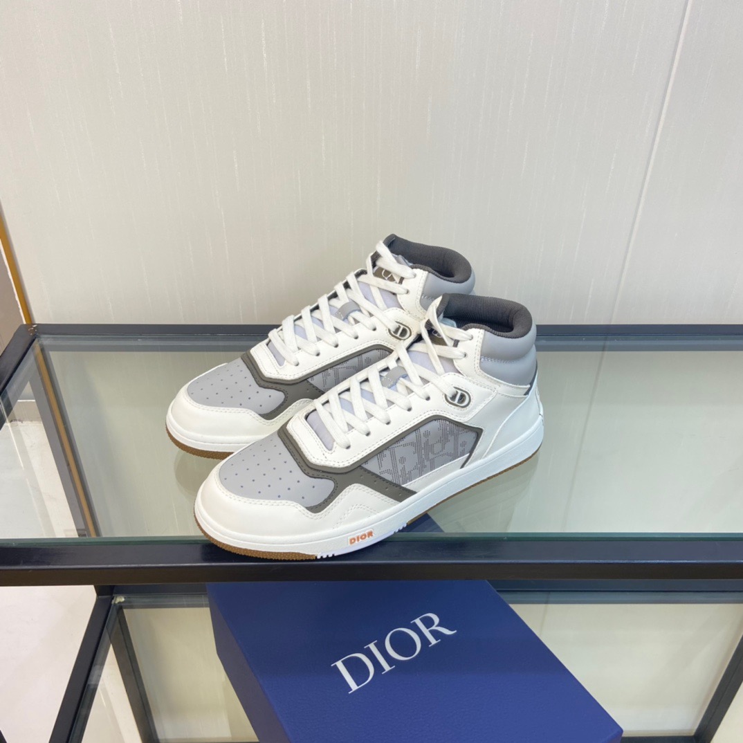 GIÀY CHRISTIAN DIOR LOGO CD 1947 SNEAKERS HIGH TOP SHOES