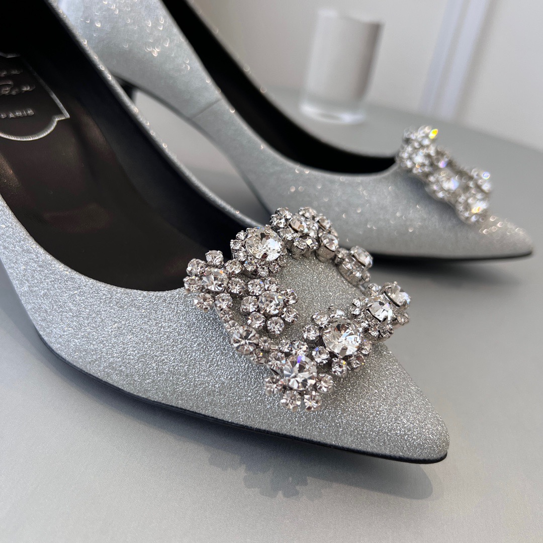 GIÀY ROGER VIVIER Bling Bling heel shoes 5cm