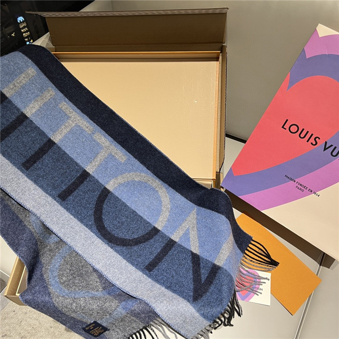 KHĂN Louis Vuitton LV Cashmere scarf
