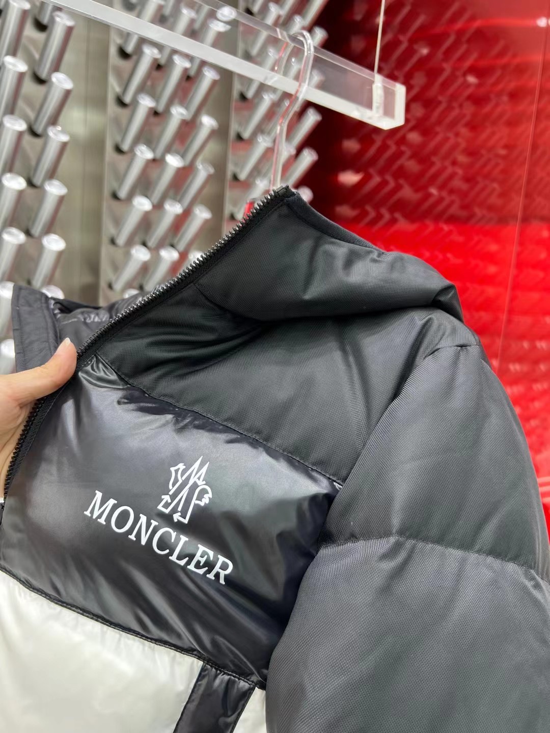 ÁO MONCLER POLARTEC DOWN JACKET