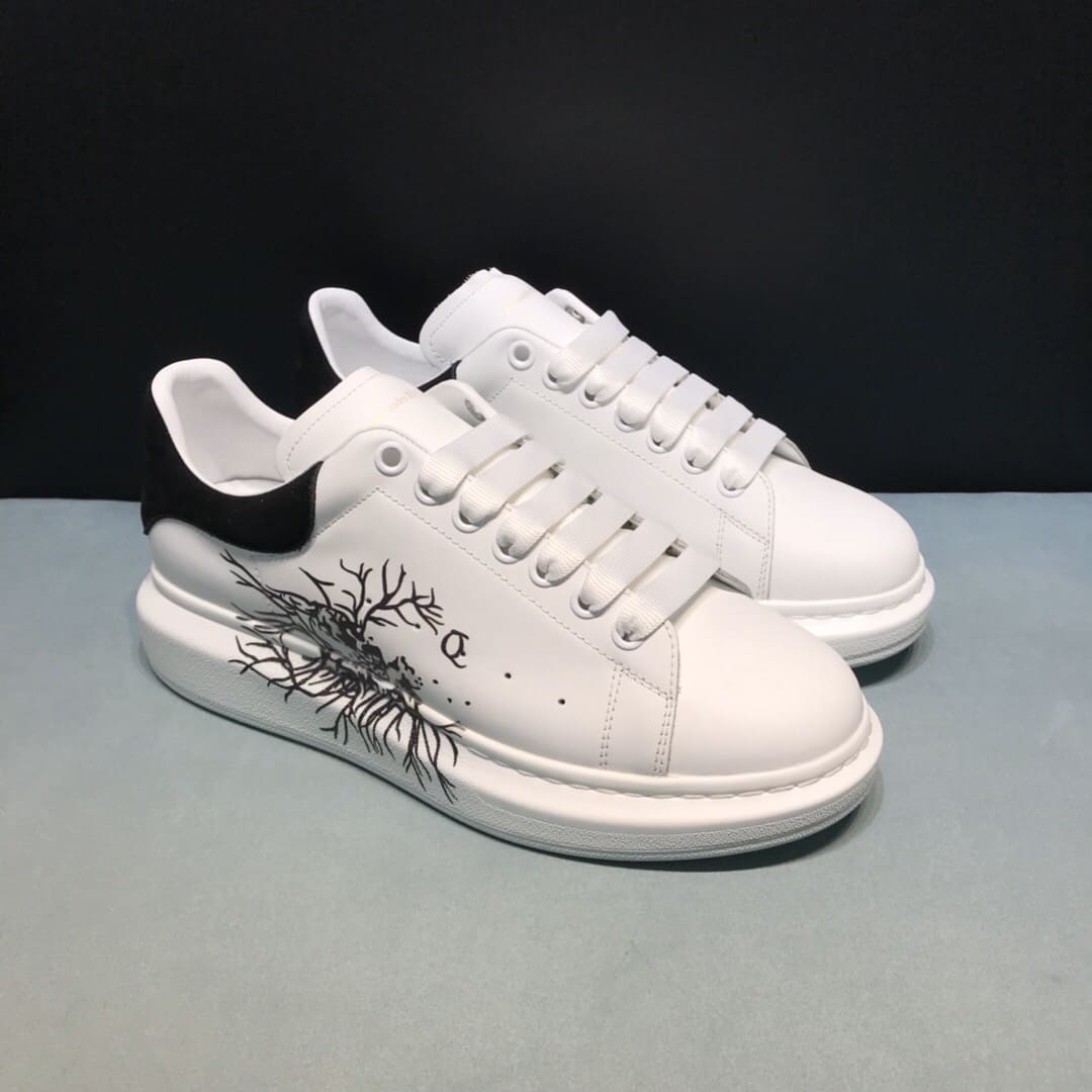 GIÀY ALEXANDER MCQUEEN SNEAKERS SHOES AAA UNISEX NAM VÀ NỮ DA BÊ HẢO HẠNG