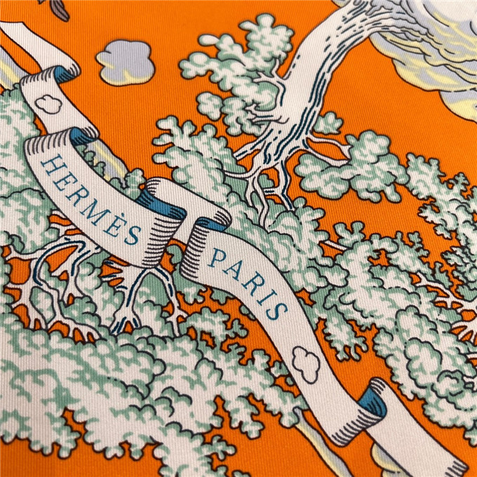 KHĂN Hermes Le Horse Silk scarf