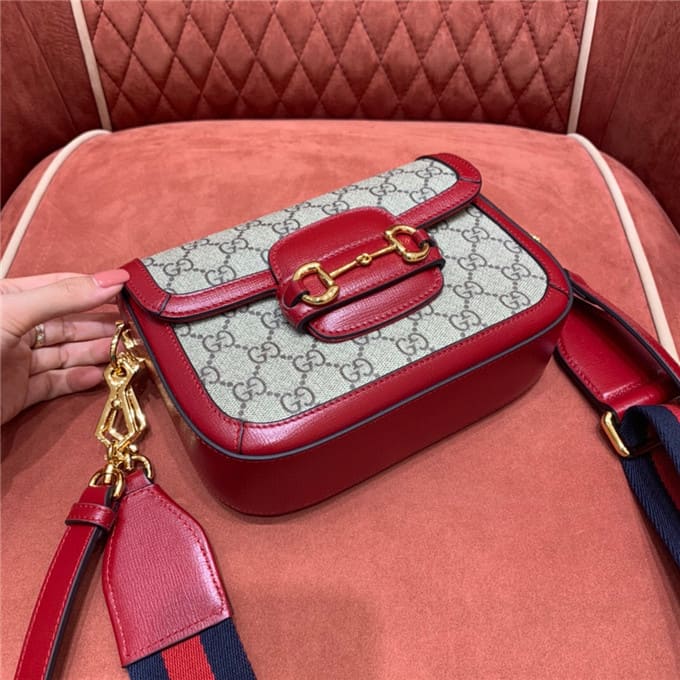 TÚI Gucci Horsebit 1955 bag red Top Quality