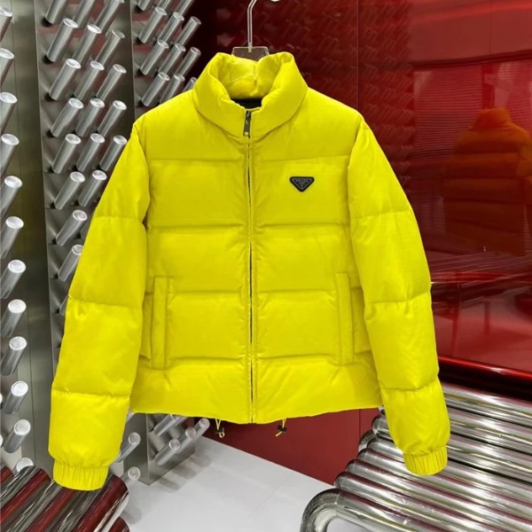 ÁO PRADA TRIANGLE LOGO DOWN JACKET
