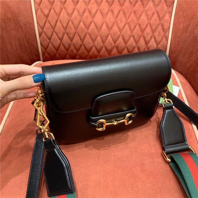 TÚI Gucci Horsebit 1955 bag black Top Quality