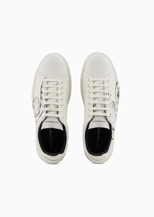GIÀY EMPORIOR ARMANI SNEAKERS LOW TOP SHOES AAA