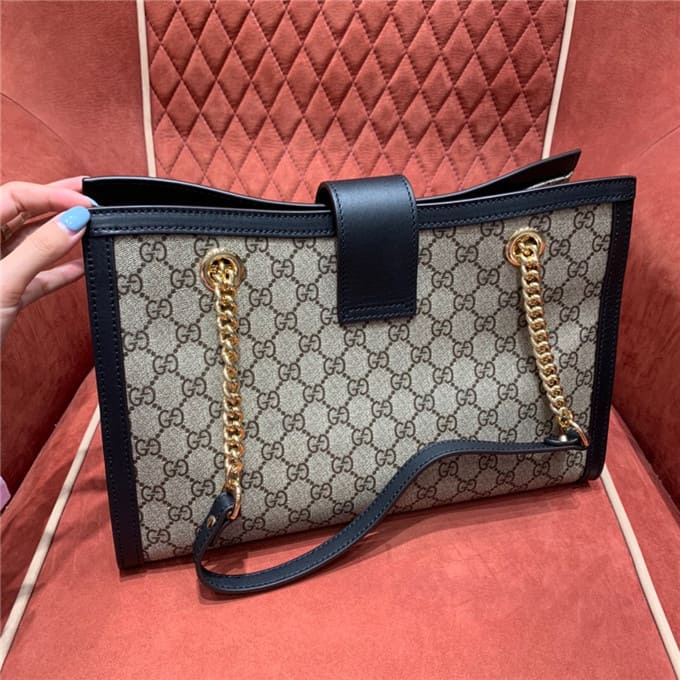 TÚI Gucci Padlock gg medium shoulder bag black Top Quality