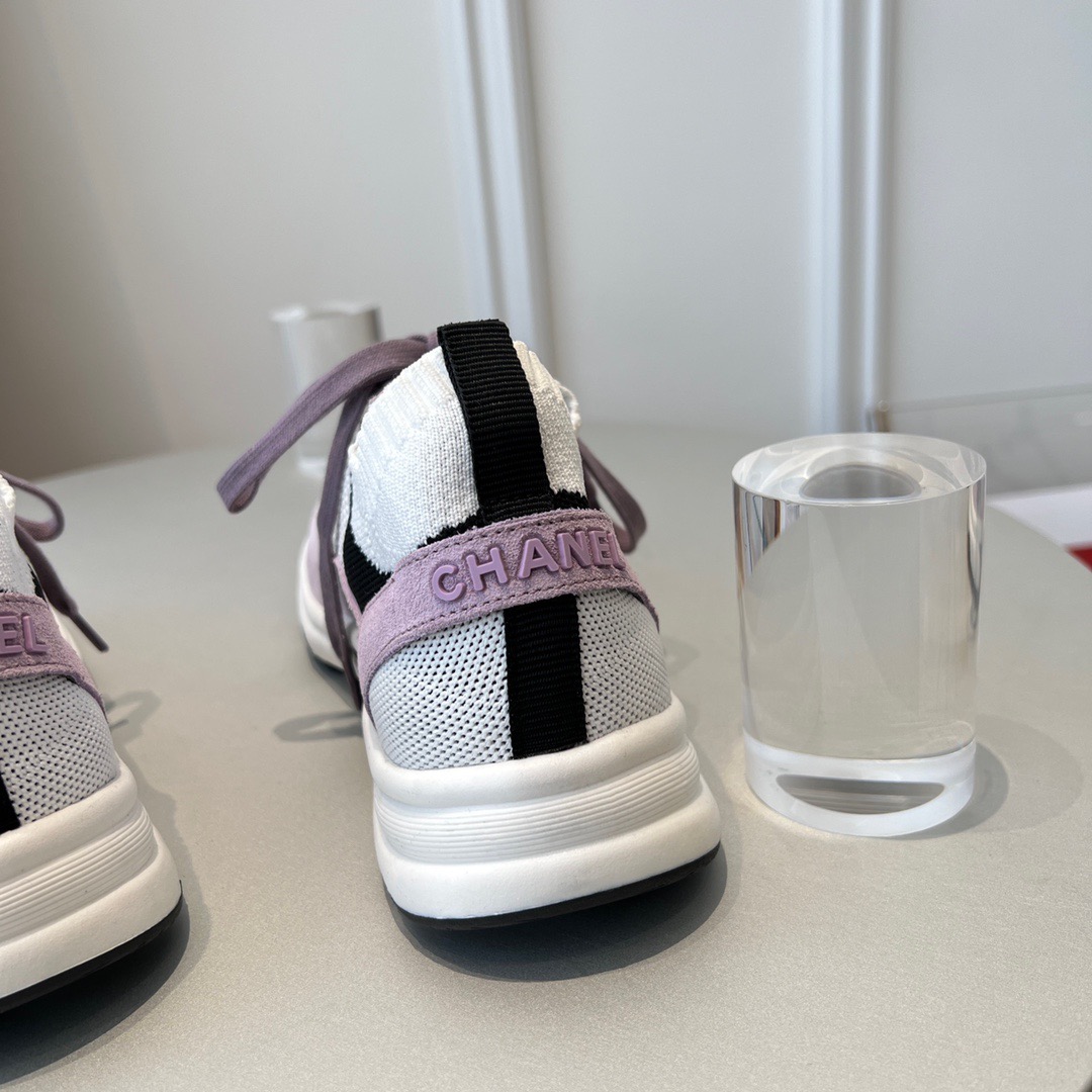 GIÀY CHANEL CC LOGO SNEAKERS shoes