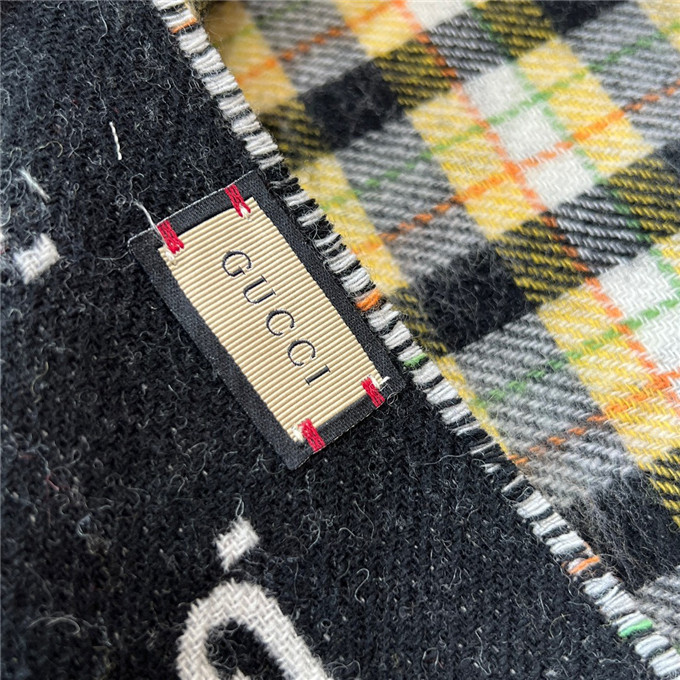 KHĂN Gucci GG Cashmere scarf