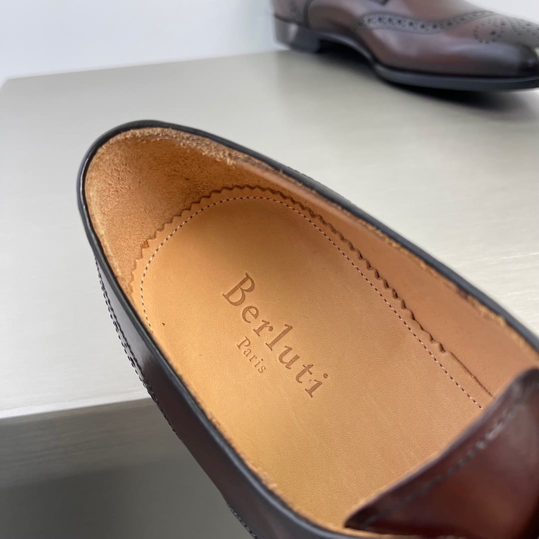 GIÀY BERLUTI MONK STRAP TOP QUALITY SHOES AAA