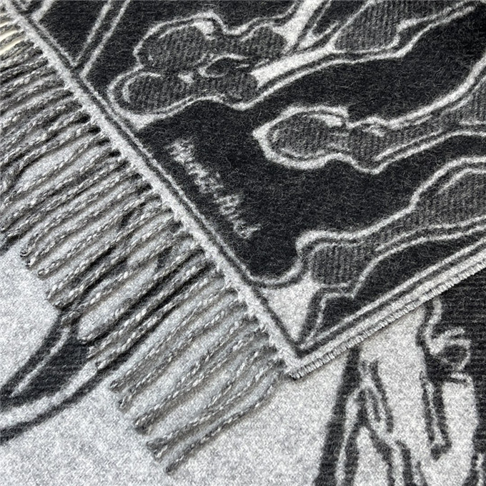 KHĂN Hermes Le Horse Cashmere scarf