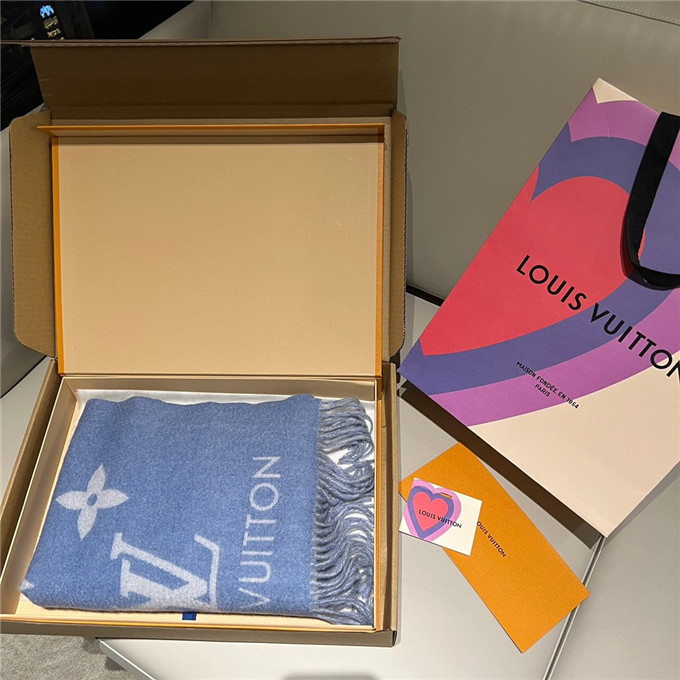 KHĂN Louis Vuitton LV Cashmere scarf