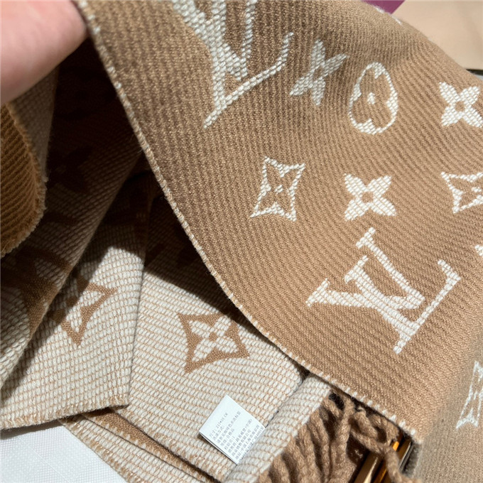 KHĂN Louis Vuitton LV Cashmere scarf