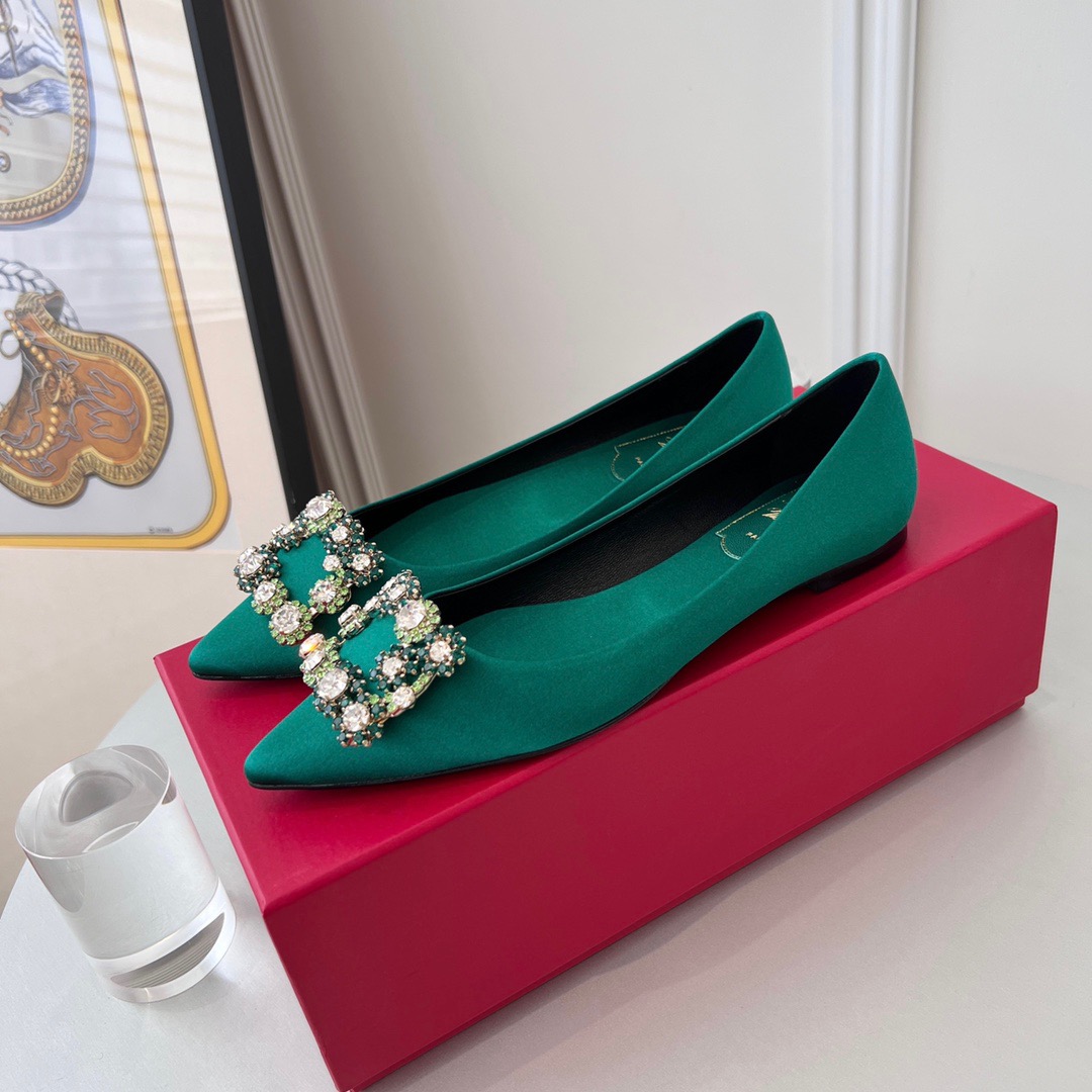 GIÀY ROGER VIVIER Bling Bling ballet flats shoes