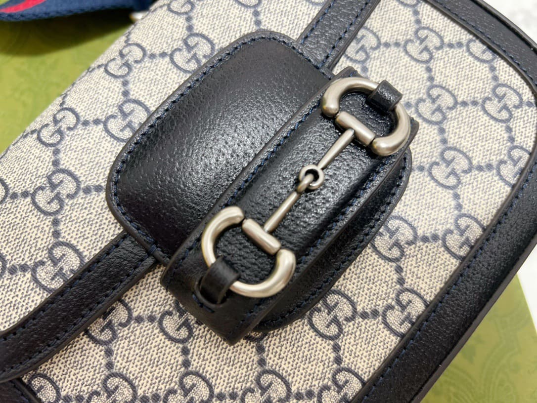 TÚI Gucci Horsebit 1955 bag blue Top Quality