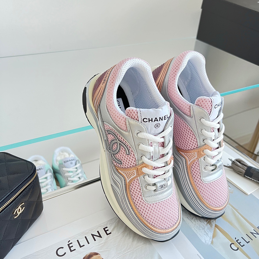 GIÀY CHANEL CC LOGO SNEAKER SHOES