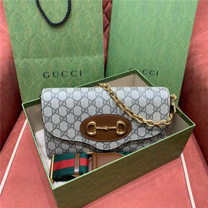 TÚI Gucci Horsebit 1955 small bag brown Top Quality