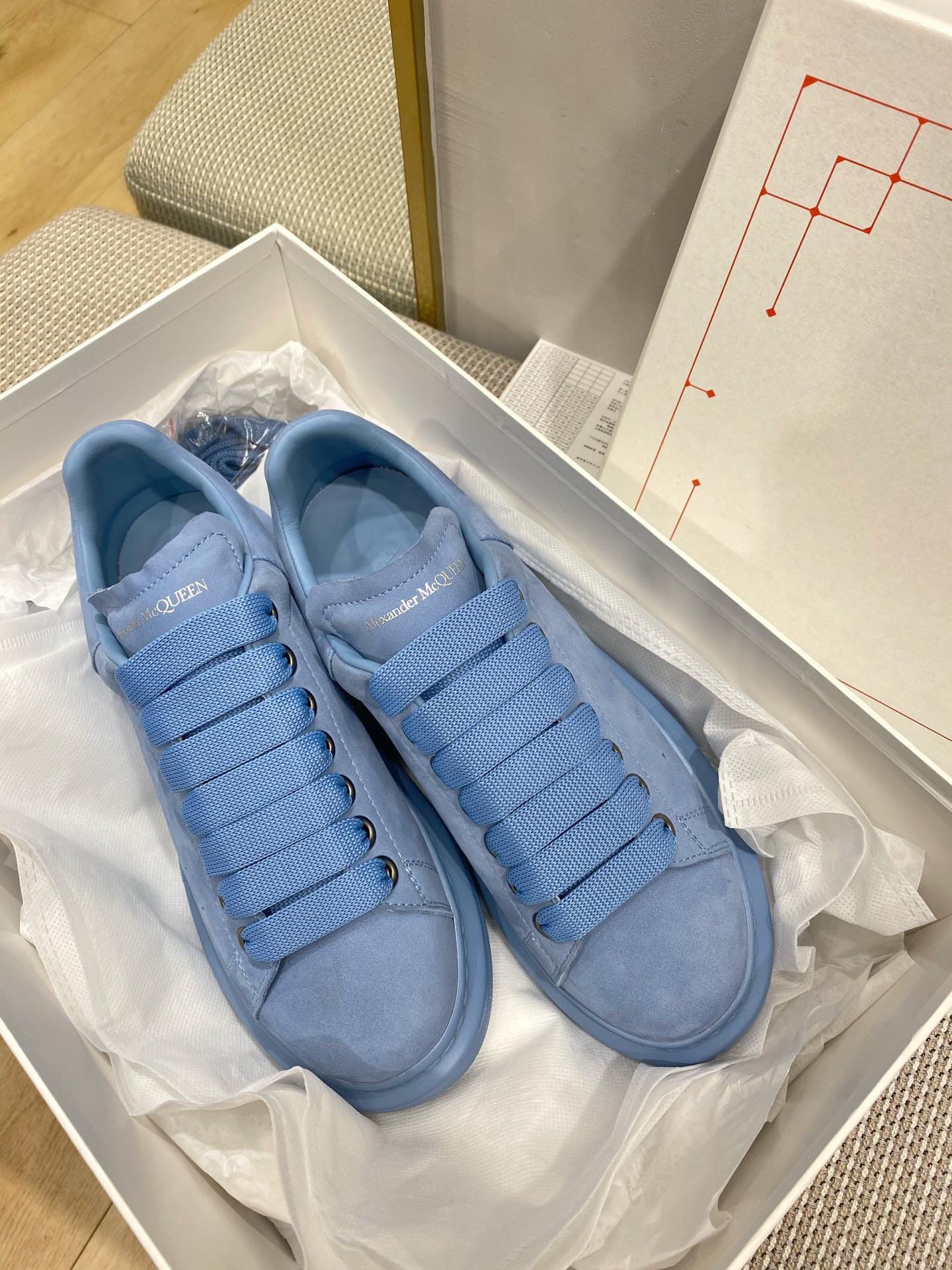 GIÀY ALEXANDER MCQUEEN SNEAKERS SHOES AAA UNISEX NAM VÀ NỮ DA BÊ HẢO HẠNG