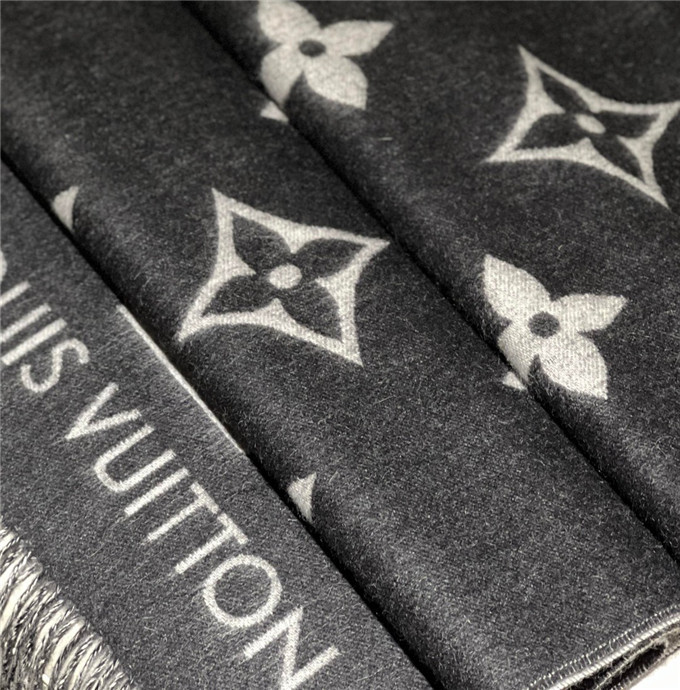 KHĂN Louis Vuitton LV Cashmere scarf