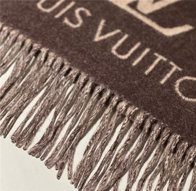KHĂN Louis Vuitton LV Cashmere scarf