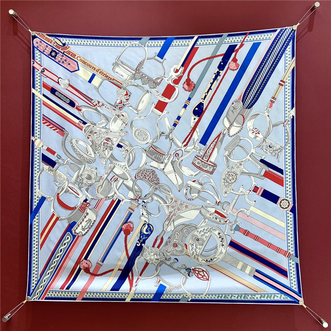 KHĂN Hermes Silk scarf