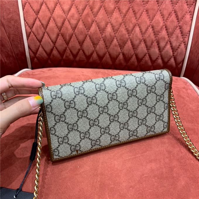 TÚI Gucci Horsebit 1955 wallet with chainTop Quality