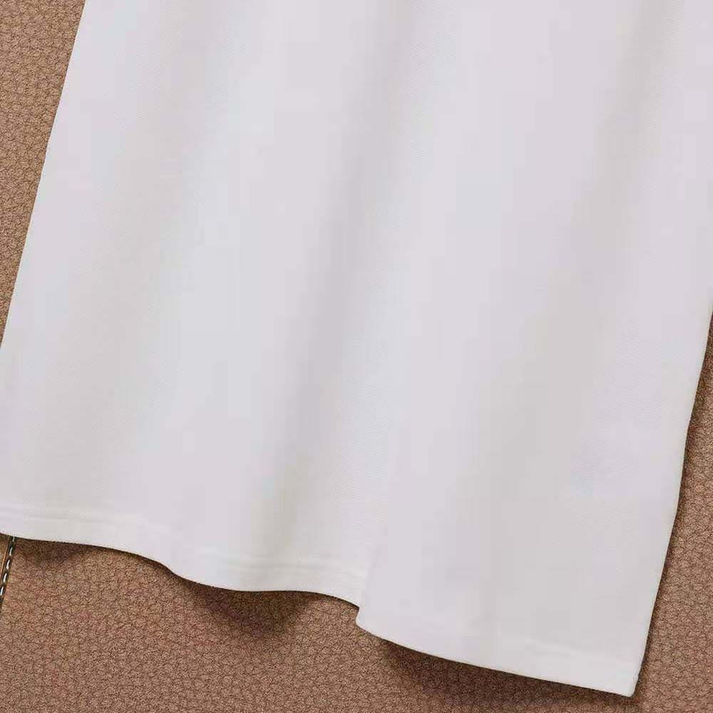 Váy Dior Women Dioriviera Polo Shirt Dress White and Navy Blue Cotton Jersey