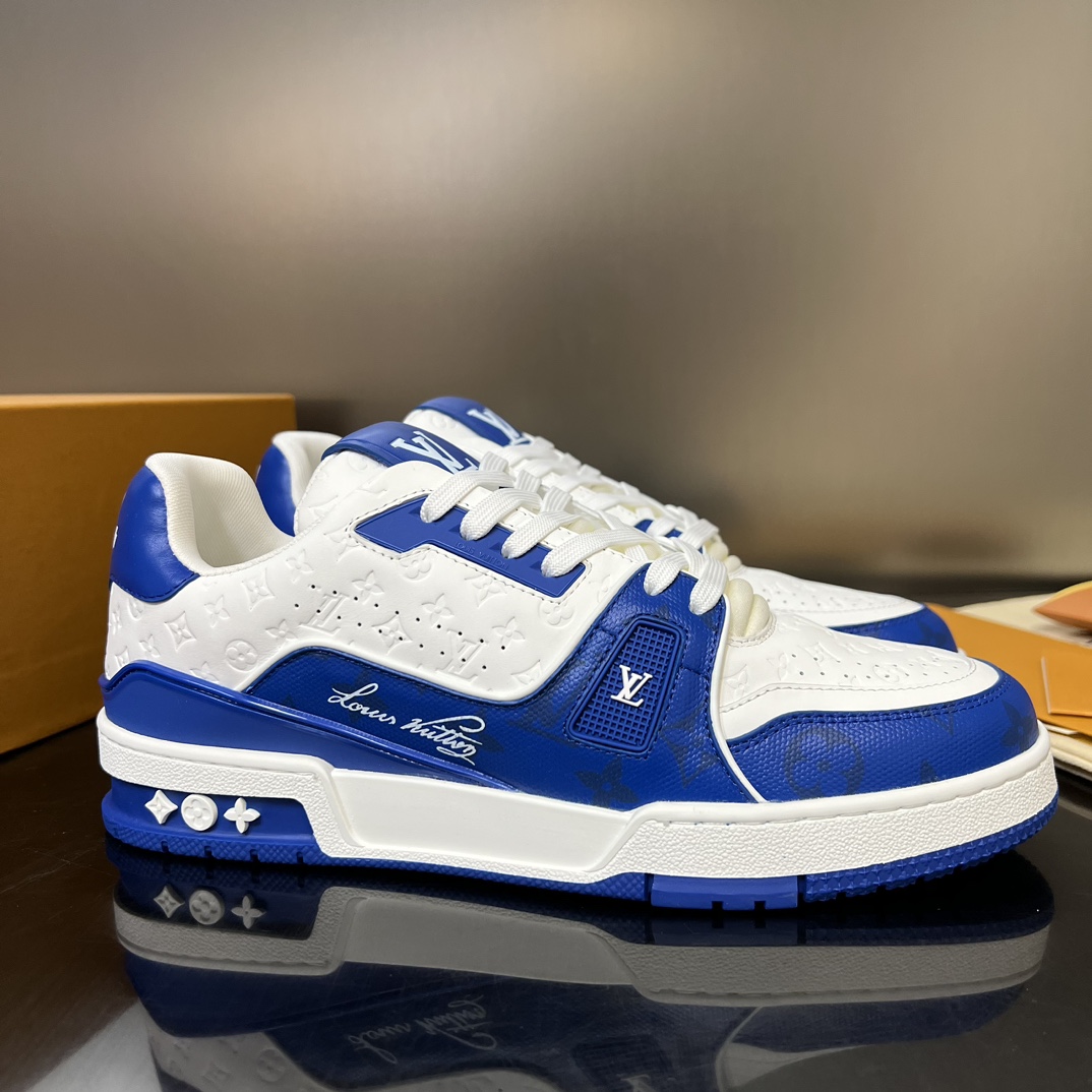 GIÀY LOUIS VUITTON TRAINER MONOGRAM SNEAKERS SHOES AAA