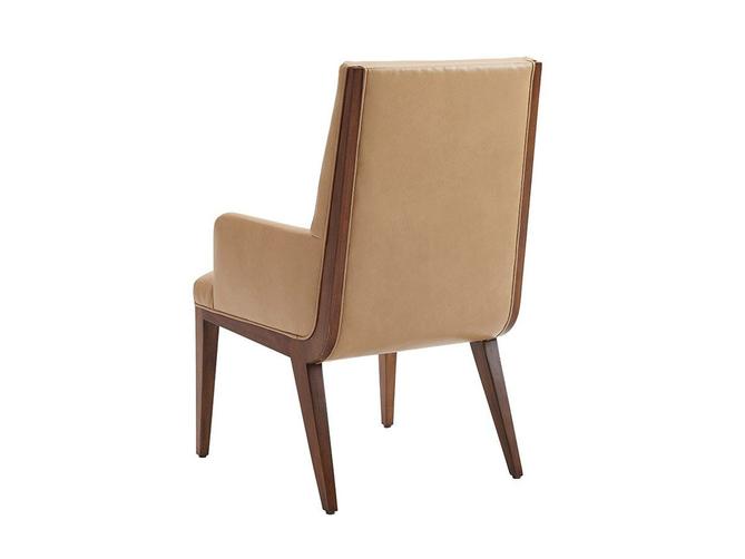 GHẾ LEXINGTON CANVAS & GENUINE LEATHER UPHOLSTERED ARM CHAIR
