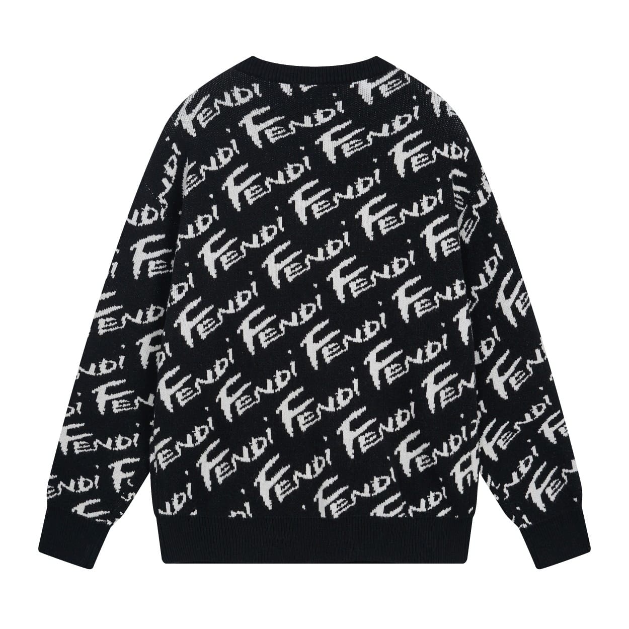ÁO FENDI Cashmere Black Sweater