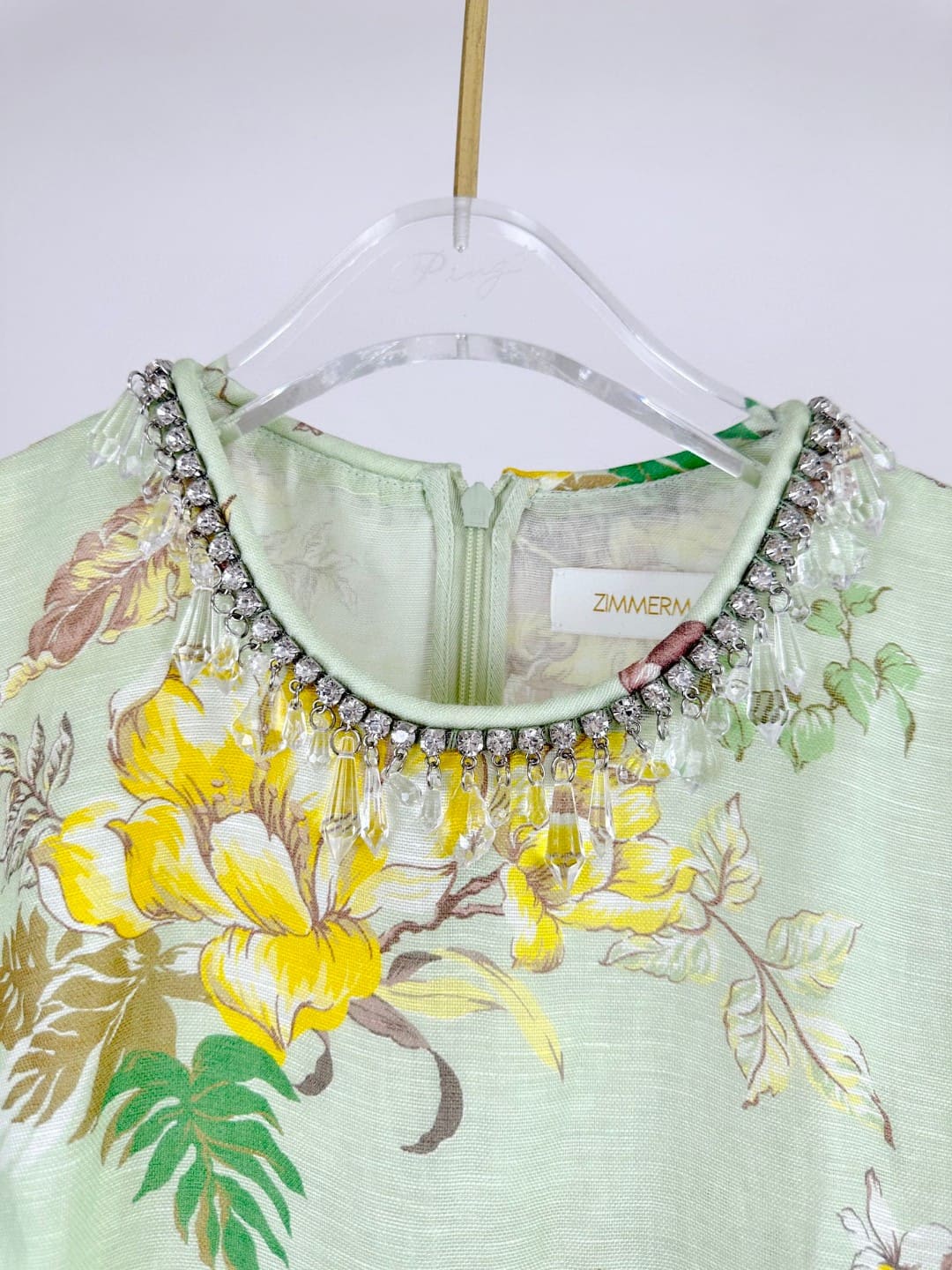 VÁY ZIMMERMANN Flower Vintage Dress High Classy