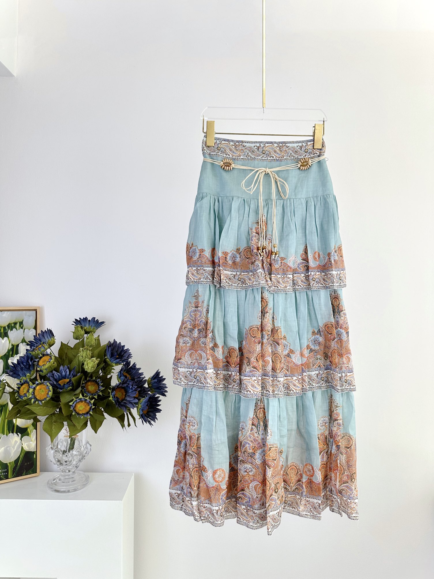 CHÂN VÁY ZIMMERMANN Flower Vintage Dress