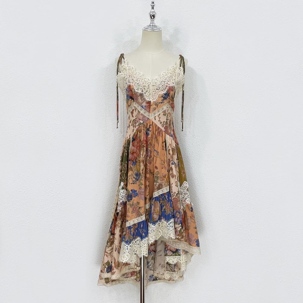 VÁY ZIMMERMANN Flower Vintage Dress High Classy