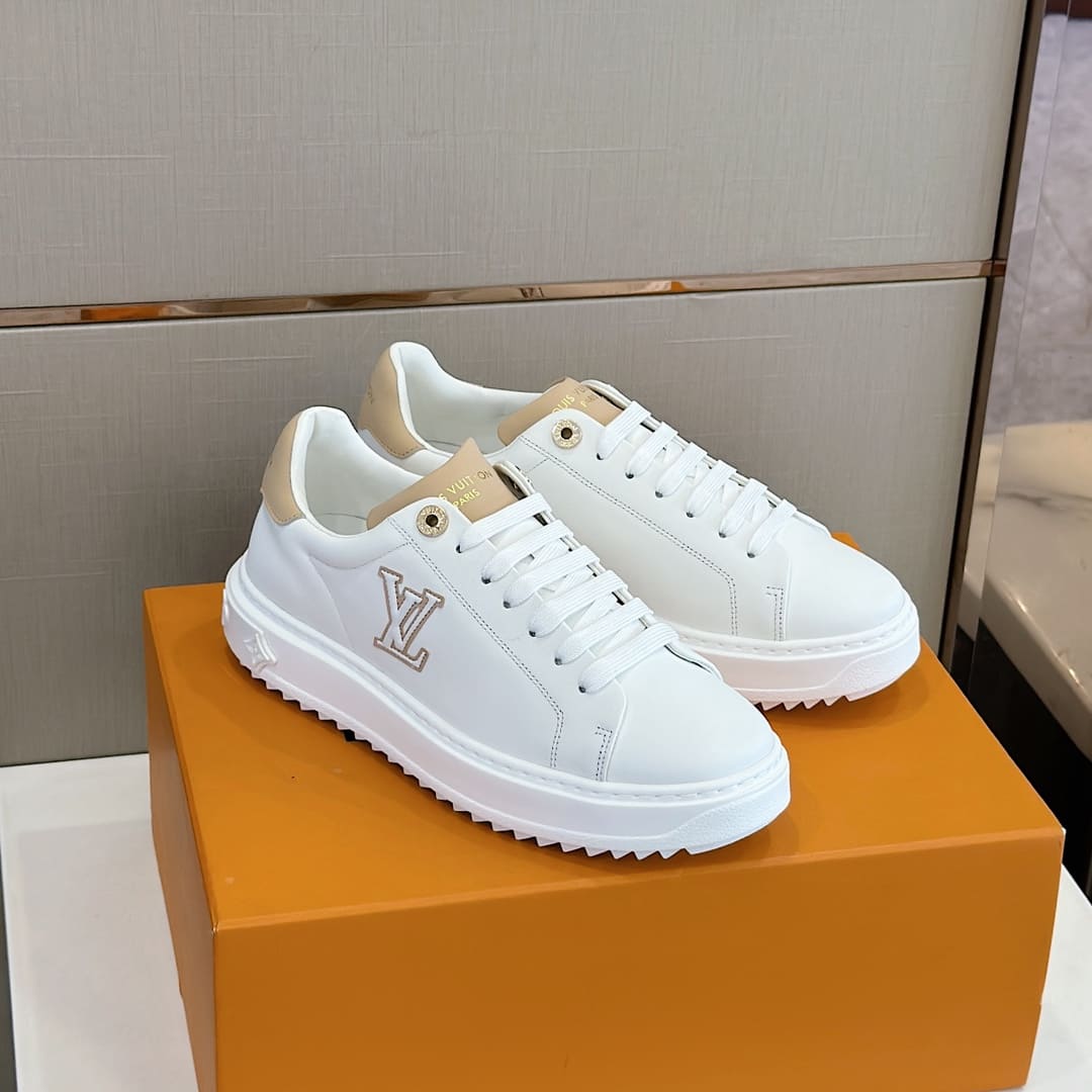 GIÀY LOUIS VUITTON TIME OUT MONOGRAM SNEAKERS SHOES AAA