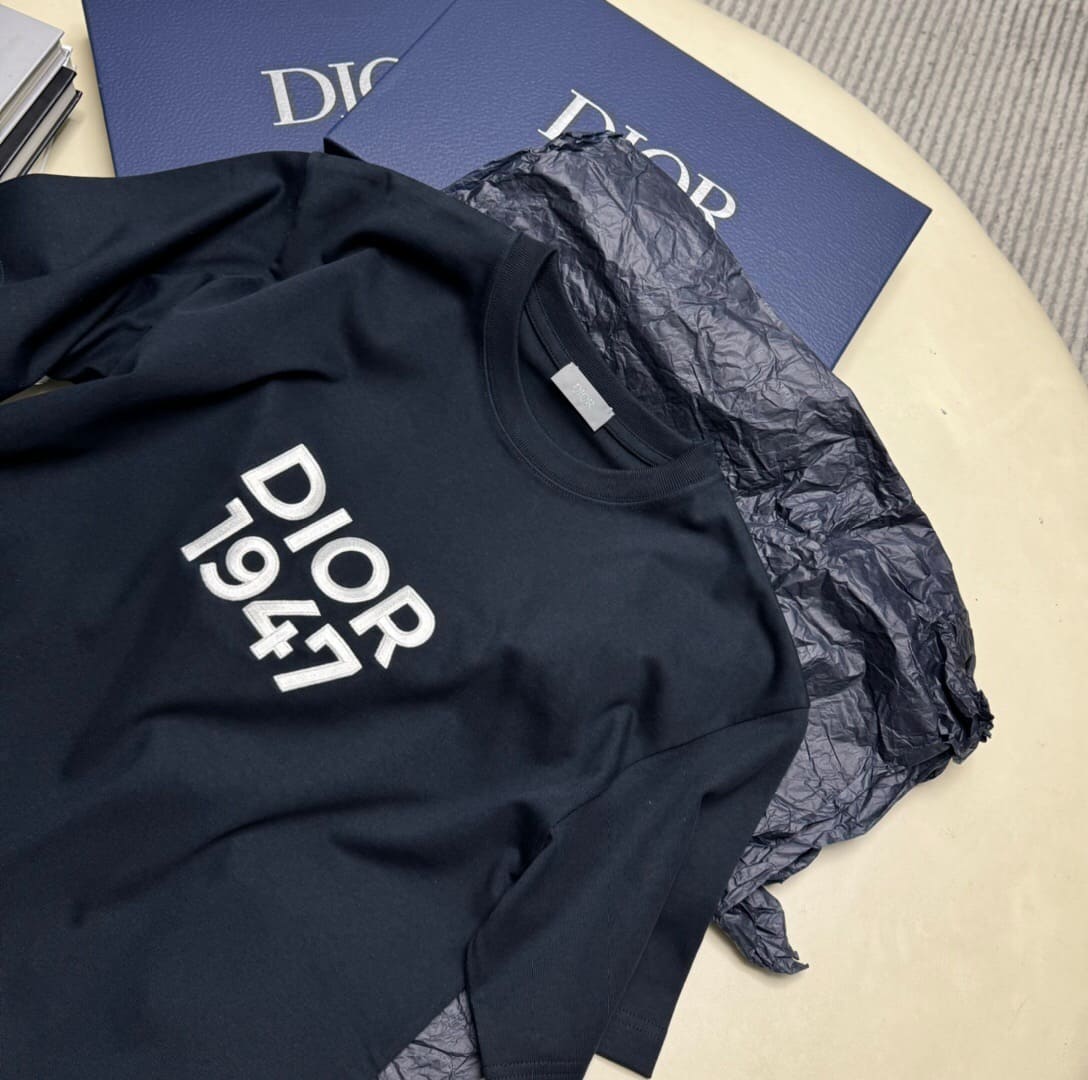 ÁO DIOR T SHIRT MÀU XANH UNISEX