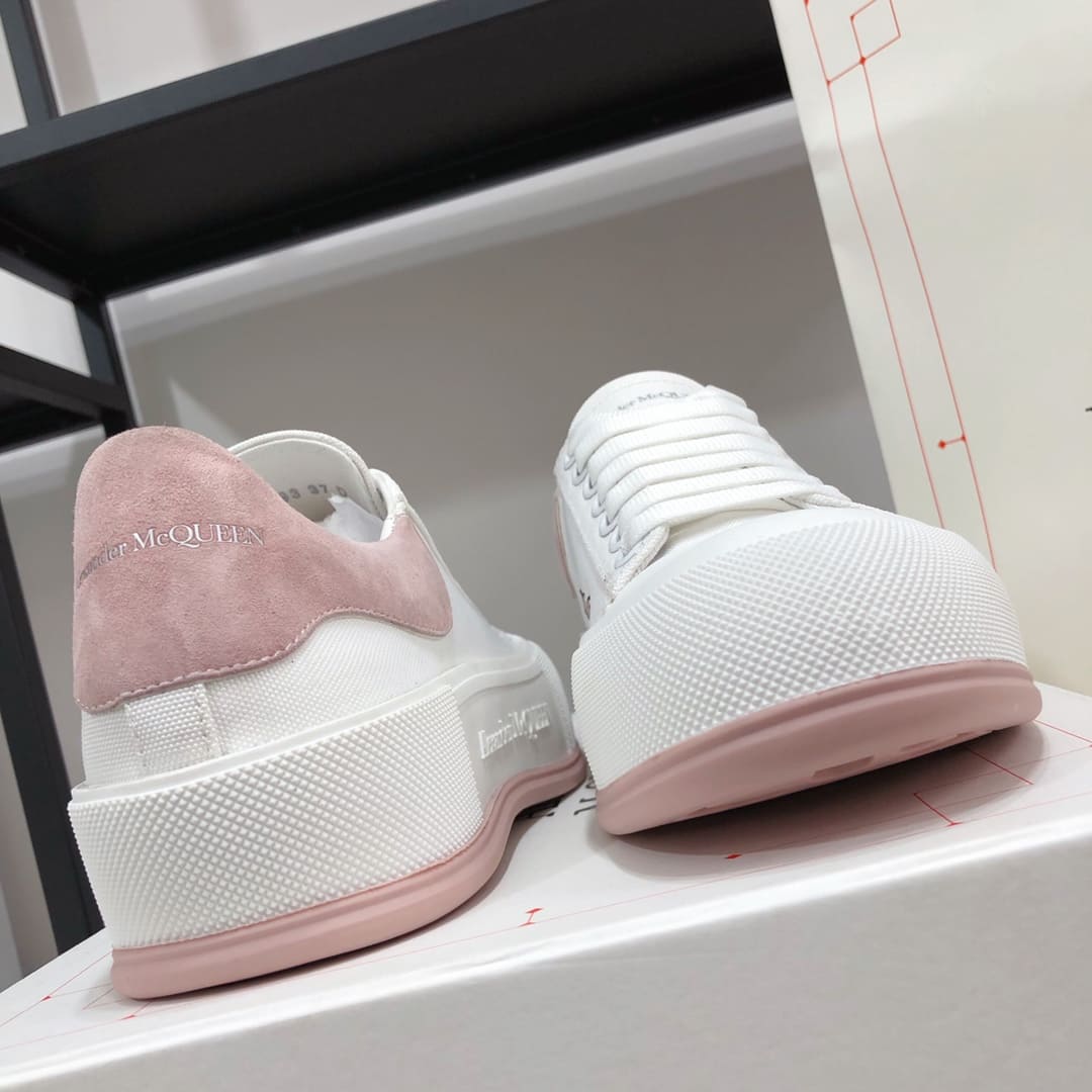 GIÀY ALEXANDER MCQUEEN SNEAKERS SHOES AAA UNISEX NAM VÀ NỮ DA BÊ HẢO HẠNG