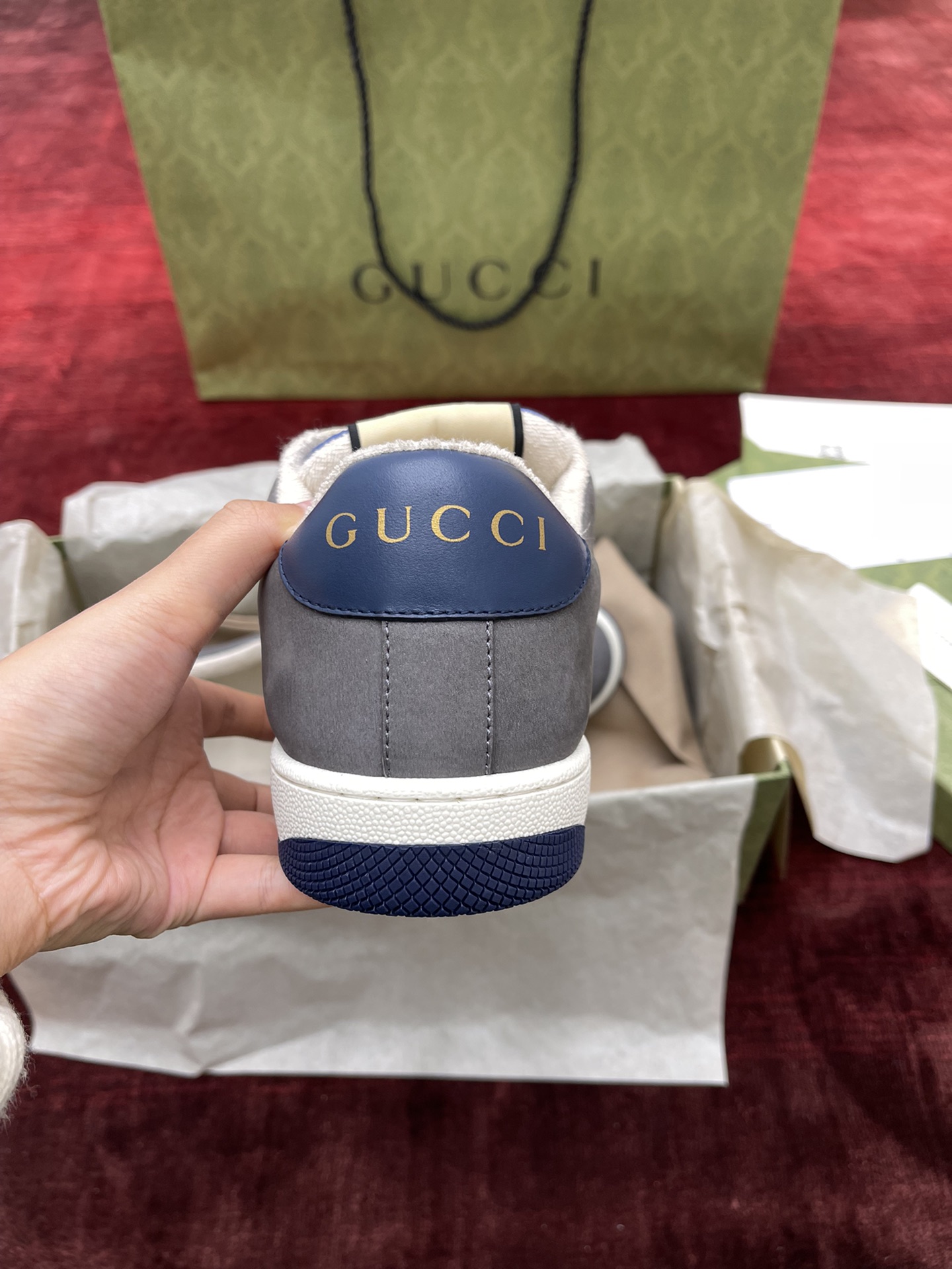 GIÀY GUCCI SCREENER SNEAKER SHOES AAA