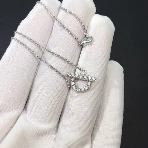 DÂY CHUYỀN HERMES PARIS FINESSE LARIAT HERMES DIAMOND WHITE GOLD 18K