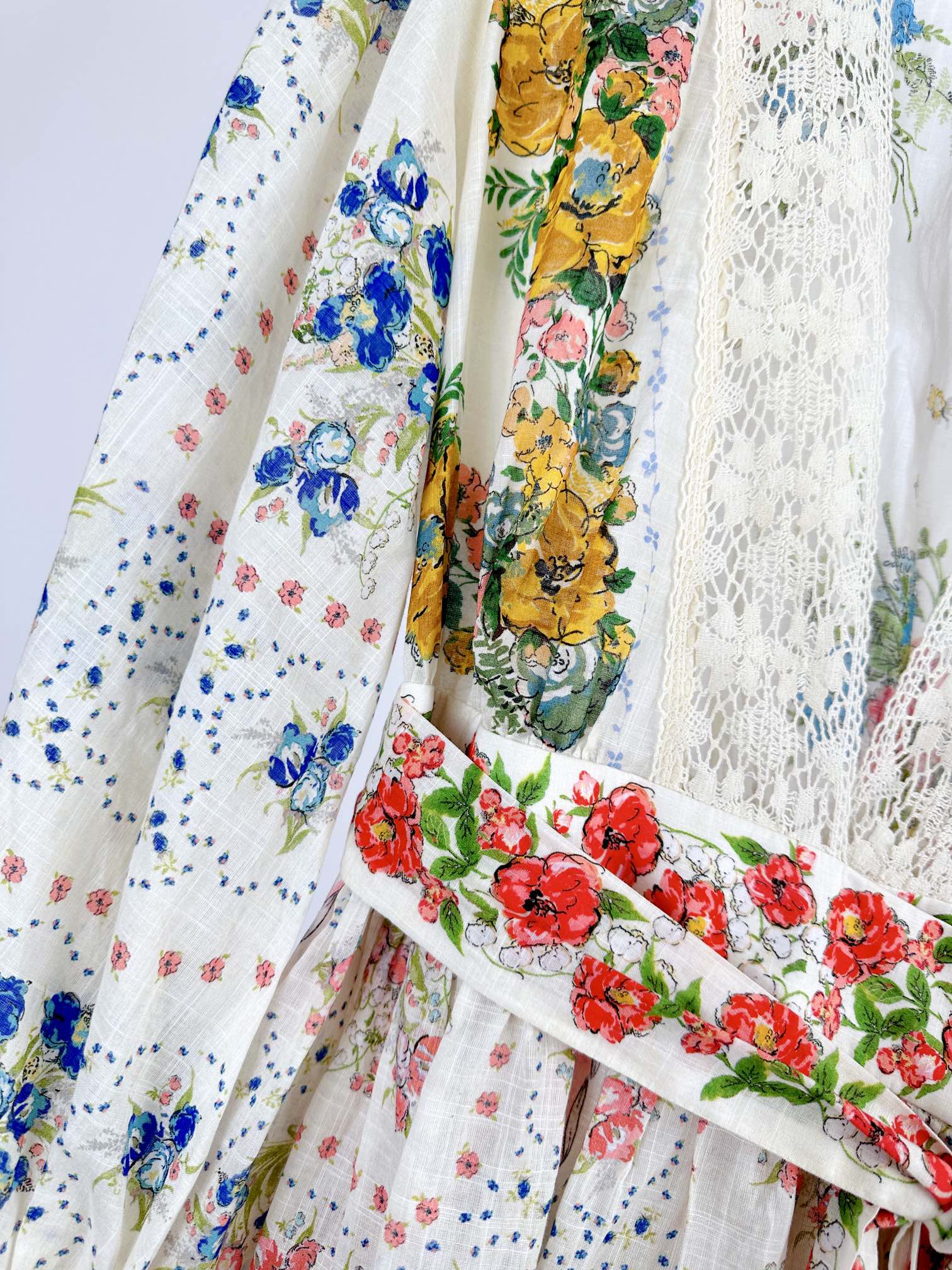 VÁY ZIMMERMANN Flower Mid Vintage Dress