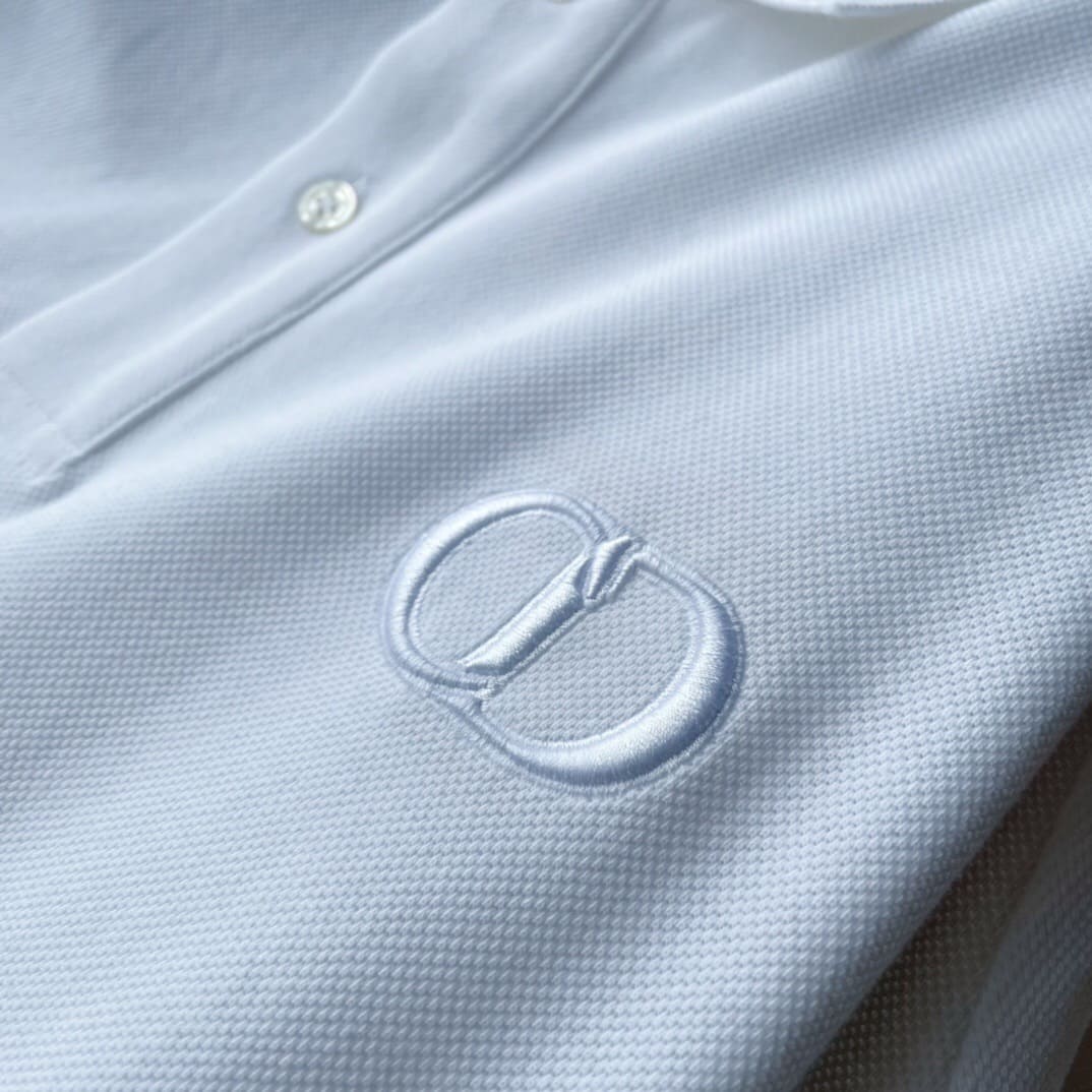 ÁO DIOR POLO SHIRT MÀU TRẮNG UNISEX